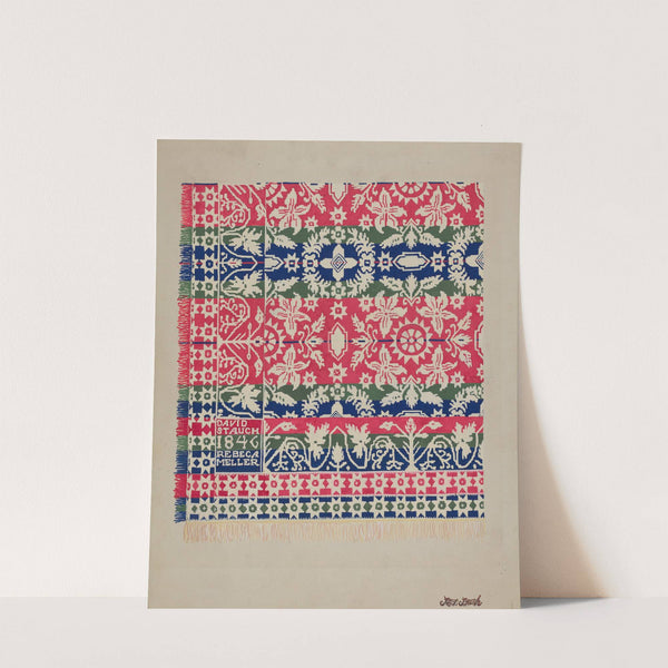 Coverlet by Rex F. Bush