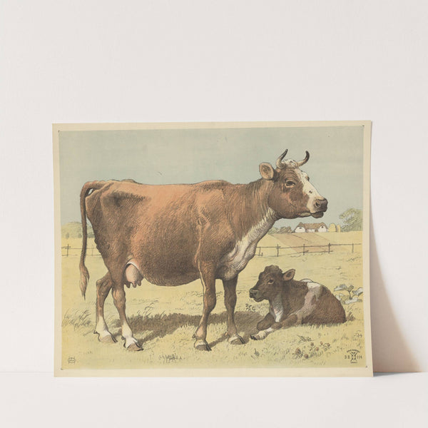 Cow (1892) by Oluf August Hermansen