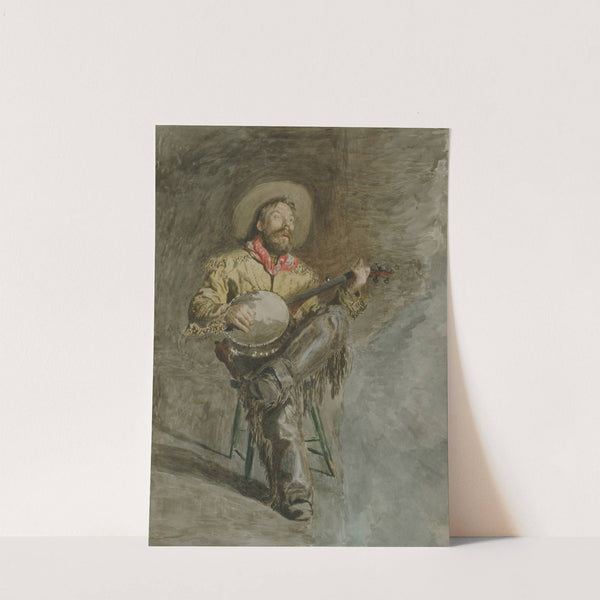 Cowboy Singing (ca. 1892) by Thomas Eakins