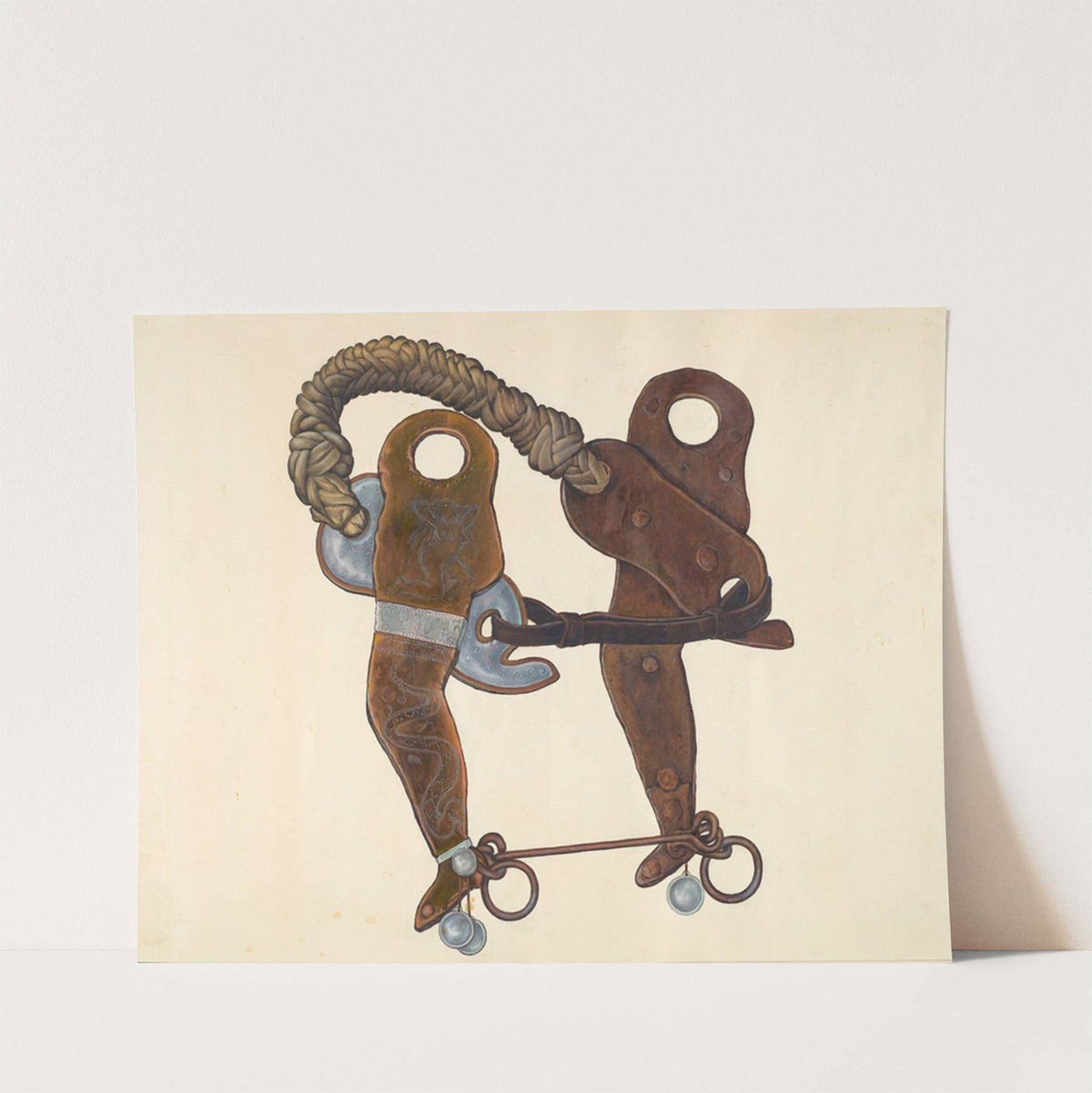 Cowboy's Hackamore Bit by Cecil Smith