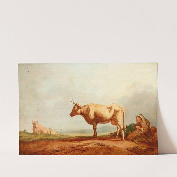 Cows at Pasture by Jacob van Strij