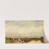 Cows Crossing a Ford (1836) by Jules Dupré