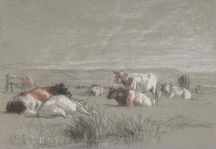 Cows in a Landscape