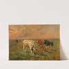 Cows in a Pasture by Alfred Verwee