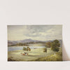 Cows in Landscape by Elizabeth Murray