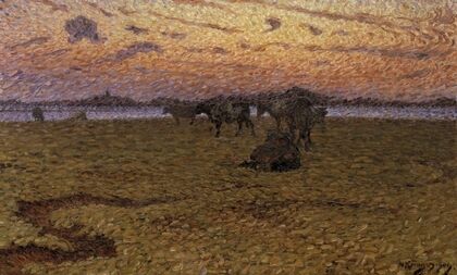 Cows on the Beach — size preview