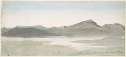 Craig Goch, Moel Hebog, North Wales (ca. 1802)