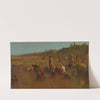 Cranberry Pickers, Nantucket (circa 1879) by Eastman Johnson