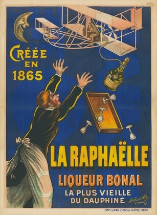 Créée en 1865. La Raphaelle. Liqeur Bonal (1908)