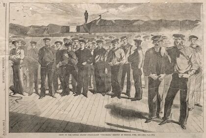 Crew of the United States Steam-Sloop ‘Colorado,’ Shipped at Boston, June 1861 (1861)