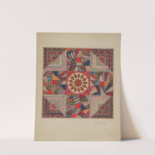 Crib Coverlet by Suzanne Roy