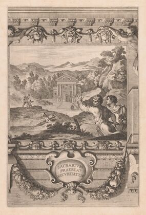 Criminals at the Campidoglio are starting to form the people of Rome (1659) — size preview