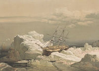 Critical position of H.M.S. Investigator, on the North Coast of Baring Island, August 20, 1851