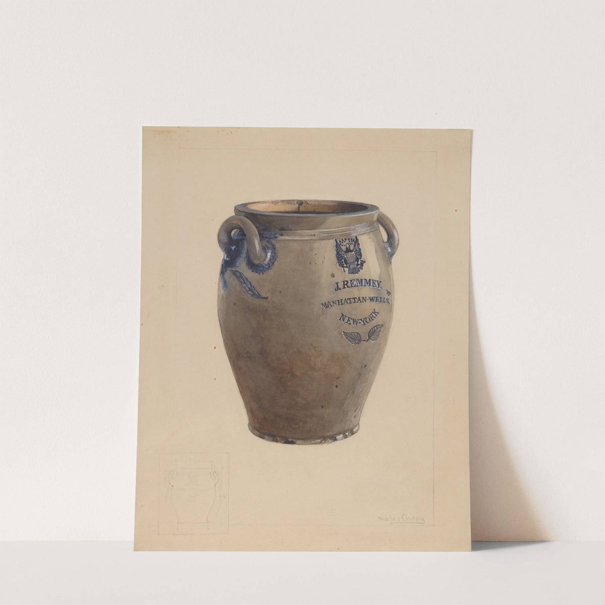 Crock by Charles Caseau