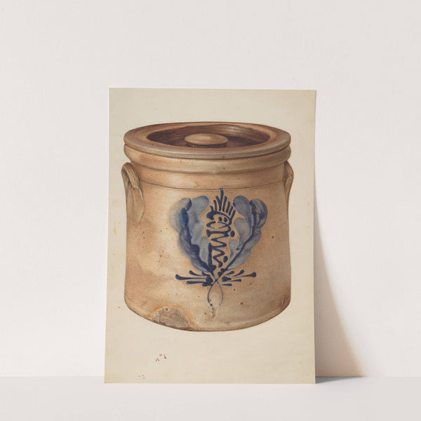 Crock with Cover (c. 1940) by Isadore Goldberg