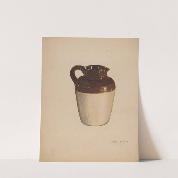 Crockery Pitcher by Lucille Manson