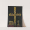 Cross of prince’s diamonds, so-called ‘Saracen-Sicilian box’ and so-called ‘rummer of St. Jadwiga of Silesia’ (1907) by Leon Wyczółkowski