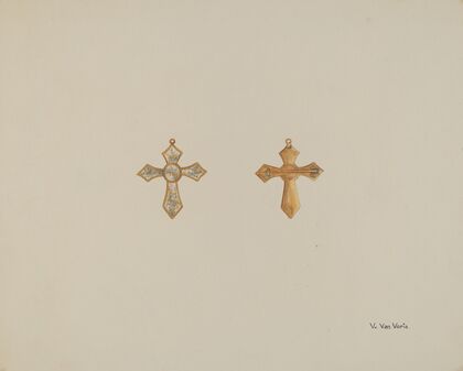 Cross-shaped Pin