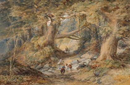 Crossing the Teremakau River