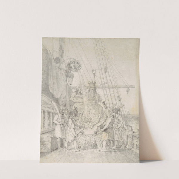 Crossing the Tropic, Oct. 15, 1826 by Richard Bridgens