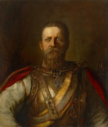 Crown Prince Frederick William, later Frederick III, German Emperor and King of Prussia