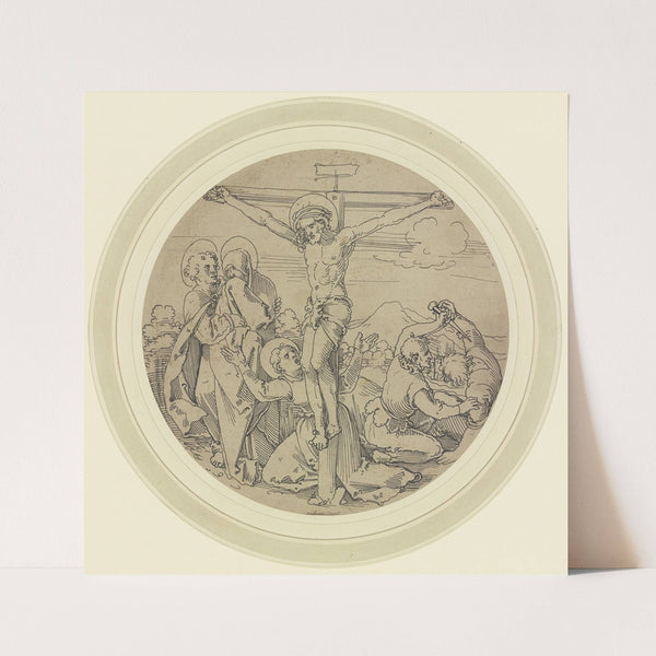 Crucifixion of Christ by Hans Sebald Beham