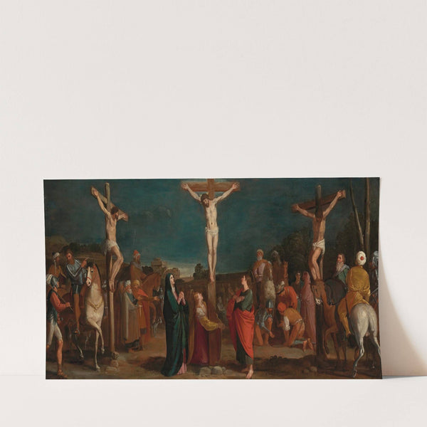 Crucifixion With Thieves by Bartolomeo Carducci