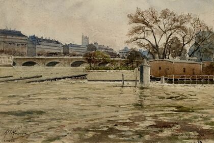 Crue de la Seine le 29 mars 1896 (1896)