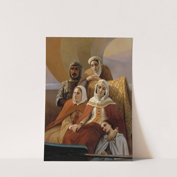 Crusaders, After Emile Signol by Ida Silfverberg