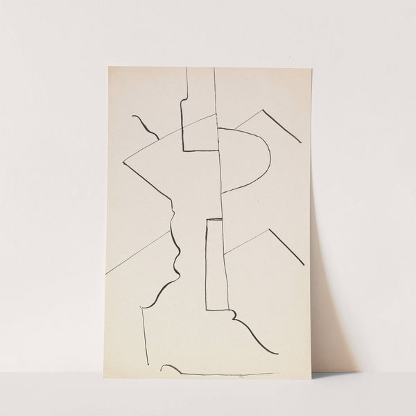 Cubist Composition (1920) by Otto Gutfreund
