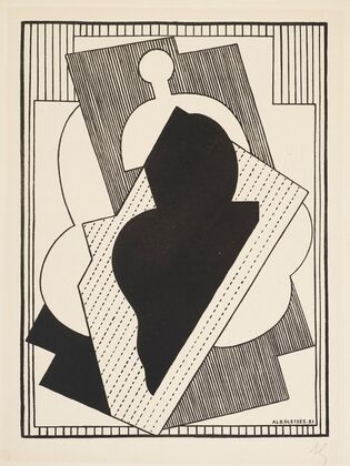 Cubist Composition (Centre Noir) — size preview
