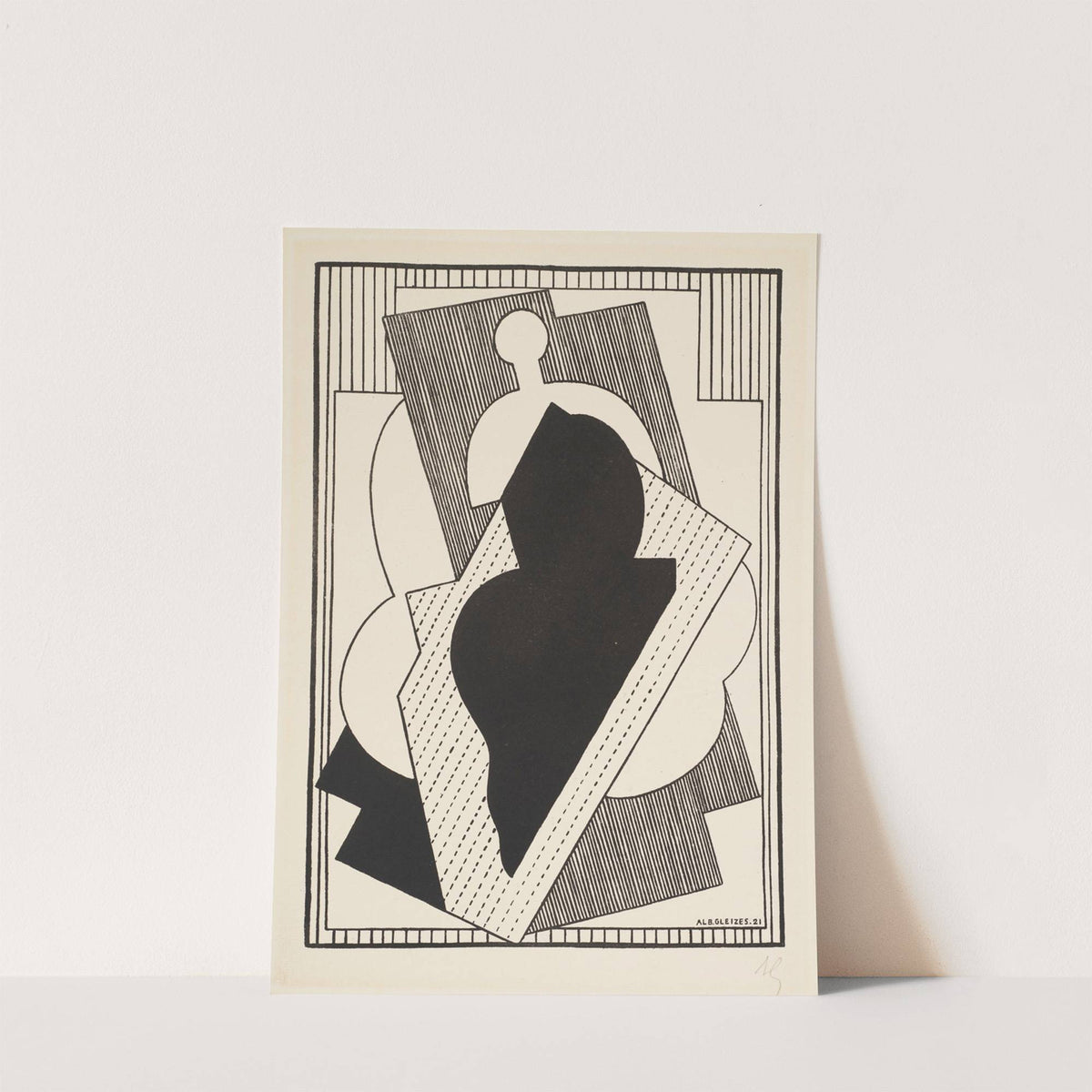 Cubist Composition (Centre Noir) (1921) by Albert Gleizes