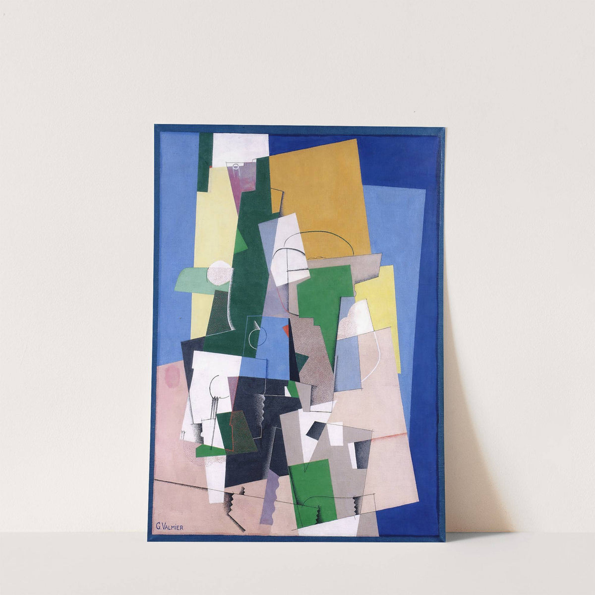 Cubist Composition (1920) by Georges Valmier