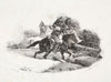 Cuirassiers Charging an Artillery Battery (1823)