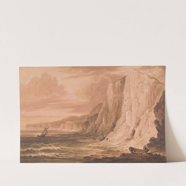 Culver Cliff, Sandown Bay, Isle of Wight by Frederick Calvert