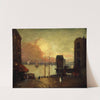 Cumulus Clouds, East River by Robert Henri