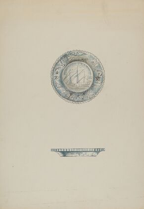 Cup Plate — size preview