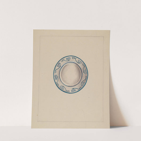 Cup Plate by Florence Stevenson