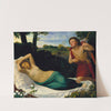 Cupid and Psyche (before 1867) by Alphonse Legros
