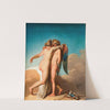 Cupid and Psyche embrace each other by Nicolai Abildgaard