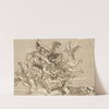 Cupid Blindfolded, Carried Through the Sky by Seven Winged Putti (ca. 1770–90) by Giovanni Domenico Tiepolo