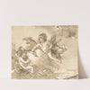 Cupid Blindfolded, on a Cloud Supported by Two Attendant Putti by Giovanni Domenico Tiepolo