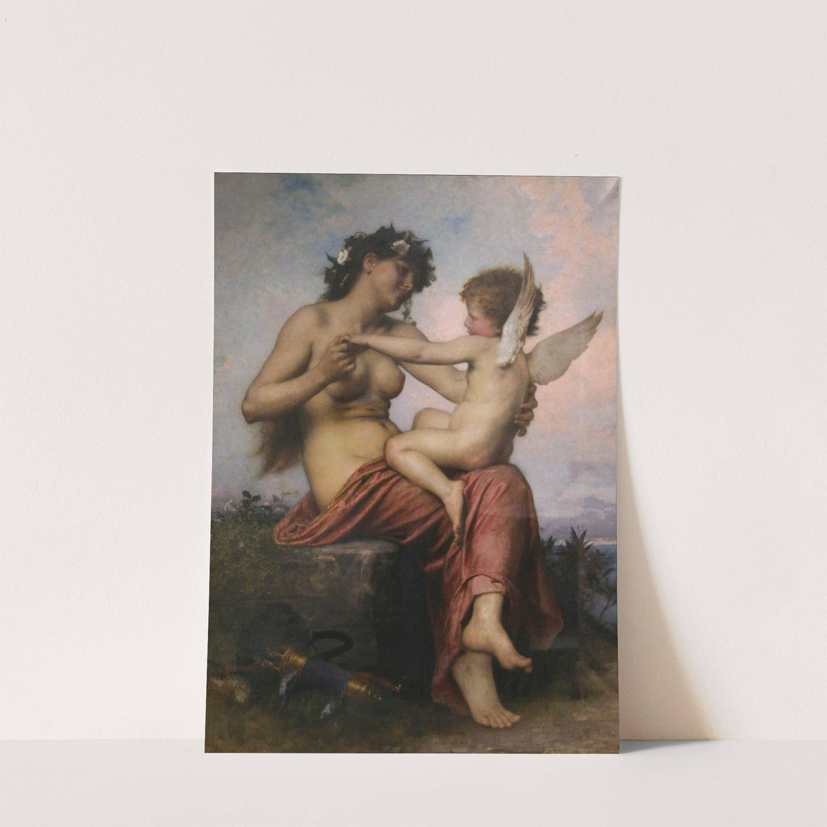 Cupid Captured (1886) by Léon-Jean-Basile Perrault