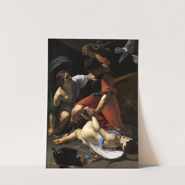 Cupid Chastised (1613) by Bartolomeo Manfredi