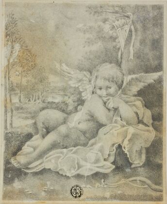 Cupid in a Landscape