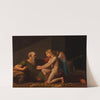 Cupid Received By Anacreon by C.F. Høyer