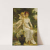 Cupid Whispering to a Young Maiden by Guillaume Seignac