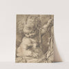 Cupid with Two Doves by Toussaint Dubreuil