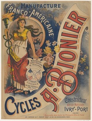 Cycles A. Bionier. Manufacture franco-américaine. Constructeur 68, rue Nationale Ivry – Port (Seine) (1894)