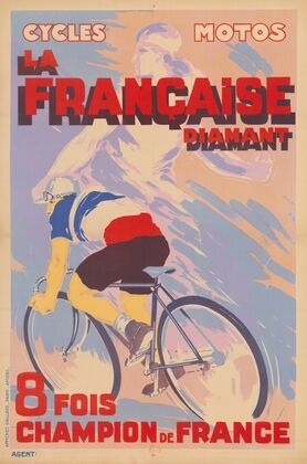 Cycles, motos La Française Diamant, 8 fois champion de France (1931)